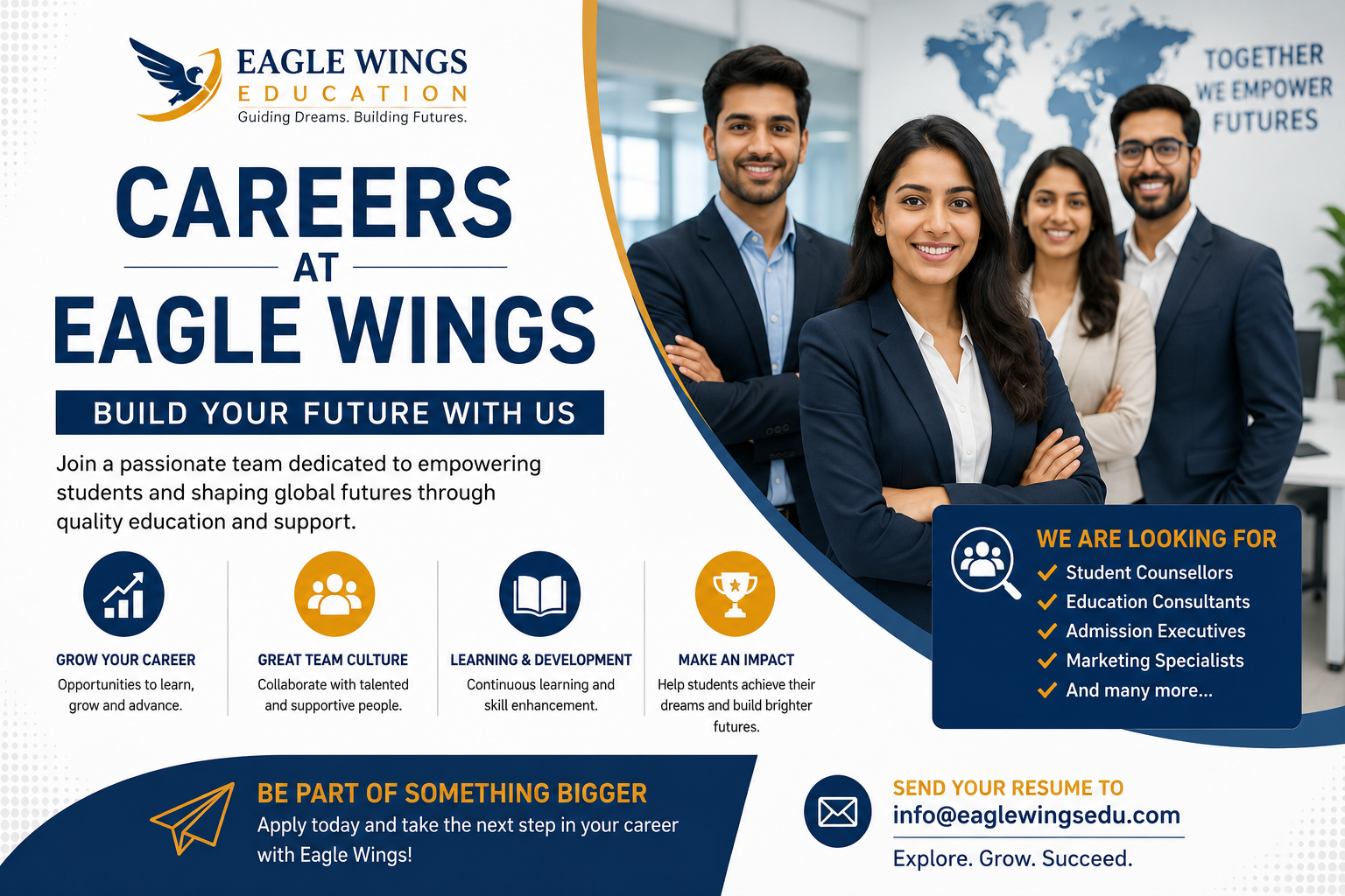 Careers at Eagle Wings – Join Our Team